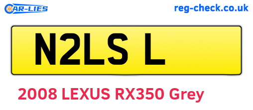 N2LSL are the vehicle registration plates.