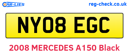 NY08EGC are the vehicle registration plates.