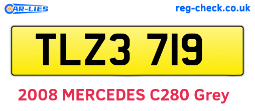 TLZ3719 are the vehicle registration plates.