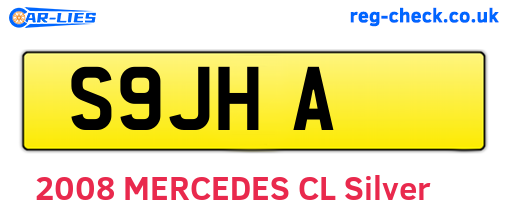 S9JHA are the vehicle registration plates.