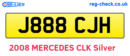 J888CJH are the vehicle registration plates.