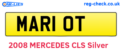MAR10T are the vehicle registration plates.