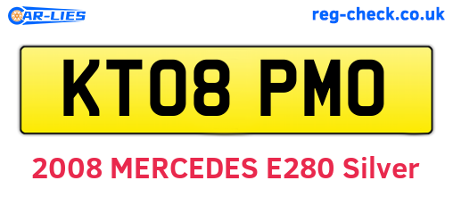 KT08PMO are the vehicle registration plates.