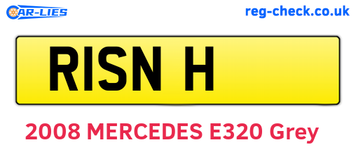 R1SNH are the vehicle registration plates.