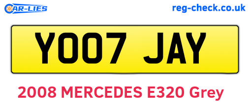 YO07JAY are the vehicle registration plates.