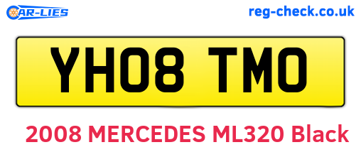 YH08TMO are the vehicle registration plates.