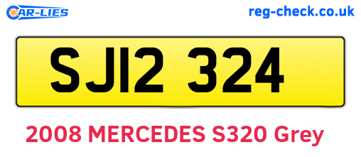 SJI2324 are the vehicle registration plates.