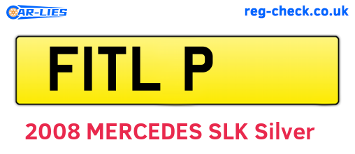 F1TLP are the vehicle registration plates.