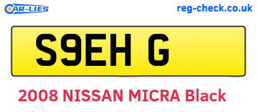 S9EHG are the vehicle registration plates.
