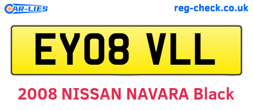 EY08VLL are the vehicle registration plates.