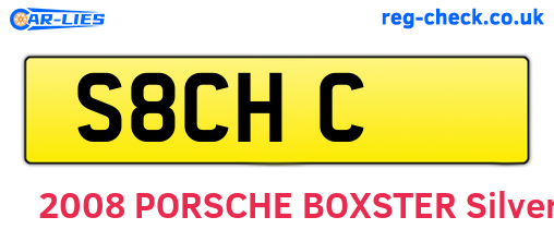 S8CHC are the vehicle registration plates.