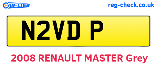 N2VDP are the vehicle registration plates.