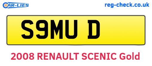 S9MUD are the vehicle registration plates.