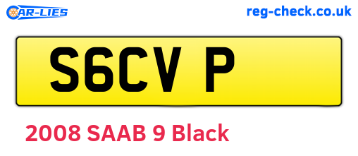 S6CVP are the vehicle registration plates.