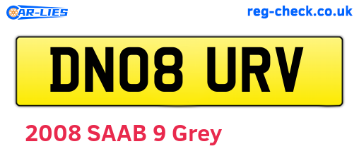 DN08URV are the vehicle registration plates.