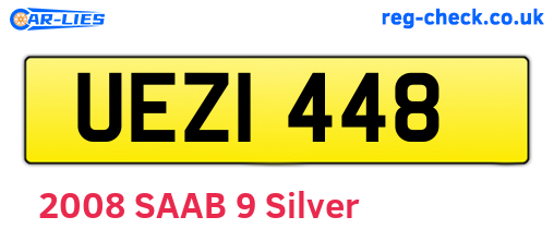 UEZ1448 are the vehicle registration plates.