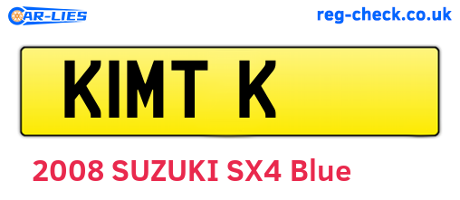 K1MTK are the vehicle registration plates.