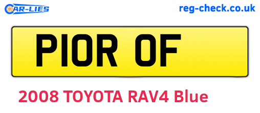 P10ROF are the vehicle registration plates.