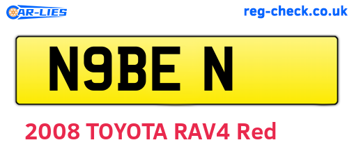 N9BEN are the vehicle registration plates.