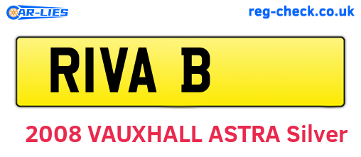 R1VAB are the vehicle registration plates.