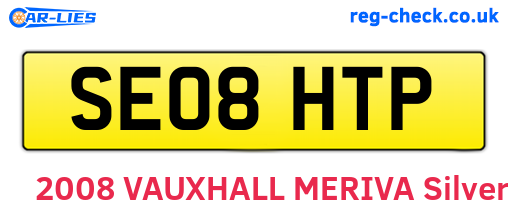 SE08HTP are the vehicle registration plates.