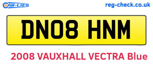 DN08HNM are the vehicle registration plates.