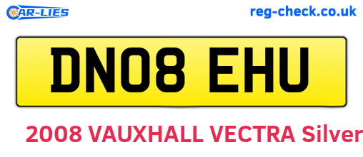 DN08EHU are the vehicle registration plates.