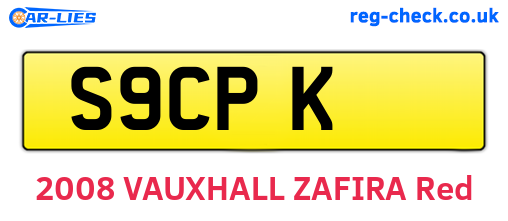 S9CPK are the vehicle registration plates.