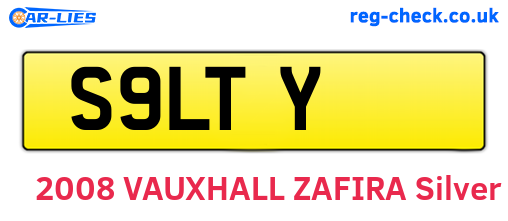 S9LTY are the vehicle registration plates.