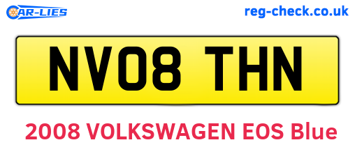 NV08THN are the vehicle registration plates.