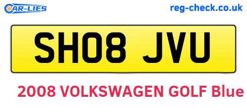 SH08JVU are the vehicle registration plates.