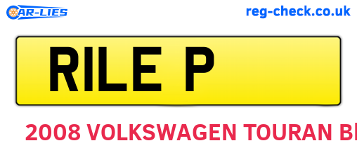 R1LEP are the vehicle registration plates.