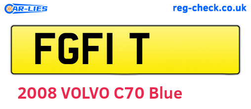 FGF1T are the vehicle registration plates.