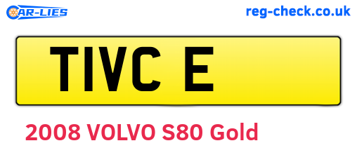 T1VCE are the vehicle registration plates.