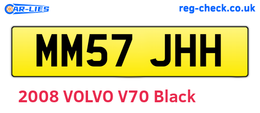 MM57JHH are the vehicle registration plates.