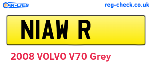N1AWR are the vehicle registration plates.