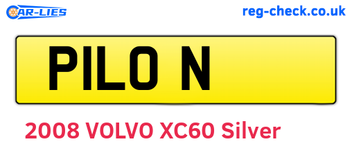 P1LON are the vehicle registration plates.