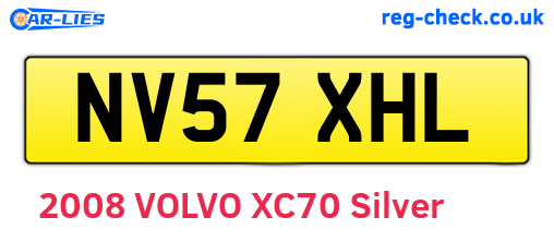 NV57XHL are the vehicle registration plates.