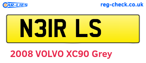 N31RLS are the vehicle registration plates.