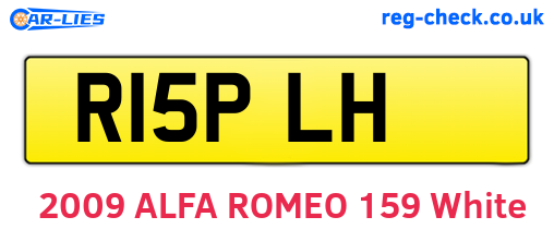 R15PLH are the vehicle registration plates.