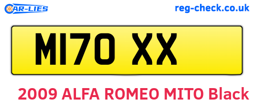 M17OXX are the vehicle registration plates.