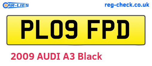 PL09FPD are the vehicle registration plates.