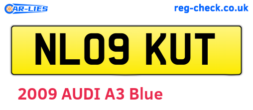 NL09KUT are the vehicle registration plates.