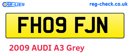 FH09FJN are the vehicle registration plates.
