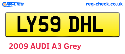 LY59DHL are the vehicle registration plates.