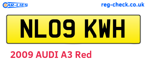 NL09KWH are the vehicle registration plates.
