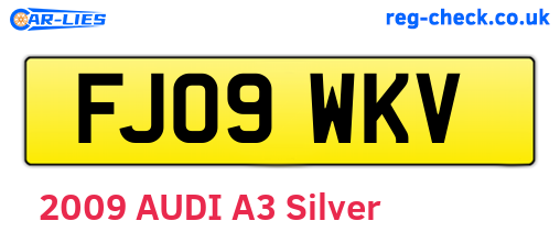 FJ09WKV are the vehicle registration plates.