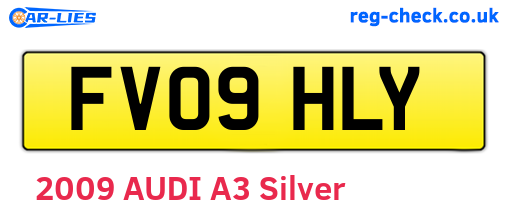 FV09HLY are the vehicle registration plates.
