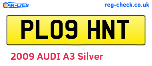 PL09HNT are the vehicle registration plates.
