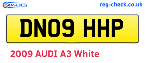 DN09HHP are the vehicle registration plates.